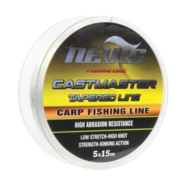 NEVIS Castmaster Tapered Line dobóelőke 5x15m 0.20-0.57mm