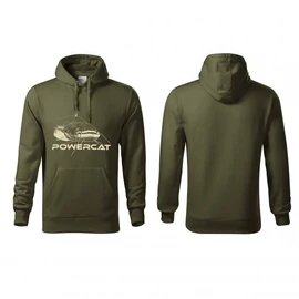 NEVIS Powercat kapucnis pulóver XL-es