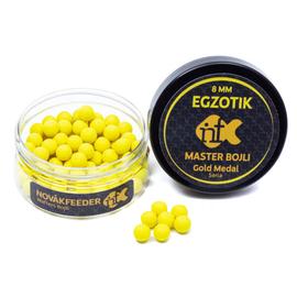 NOVÁKFEEDER Gold Medál Master Bojli 8mm Egzotik