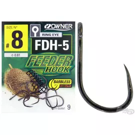 OWNER FDH-5 10-es szakáll nélküli feeder horog