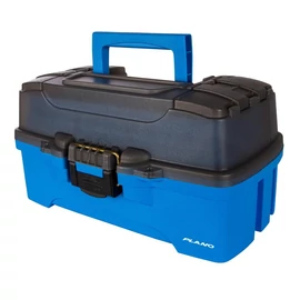 PLANO Three-Tray Tackle Box Blue horgász láda