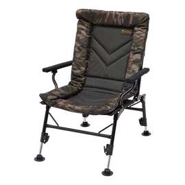 PROLOGIC AVENGER COMFORT CAMO CHAIR W/ARMRESTS & COVERS 140KG Horgász szék