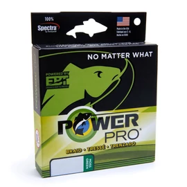 SHIMANO PowerPro Braided Line 135m 0.15mm 9kg Moss Green fonott zsínór