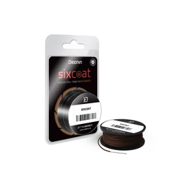 DELPHIN SIXCOAT Skin Line muddy 5m 25lbs Előkezsinór