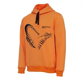 SAVAGE GEAR Mega Jaw Hoodie Orange XXL-es kapucnis pulóver