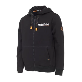 SAVAGE GEAR Urban Zip Hoodie Black XXL-es kapucnis pulóver
