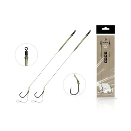 DELPHIN sCAMO Boilie rig 20cm/25lbs/#2 - 2db