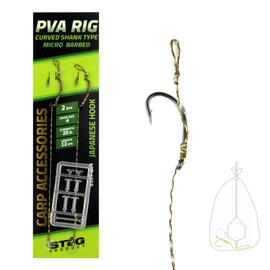 STÉG PVA Előke 12cm 4-es 2db/csomag