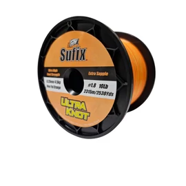 SUFIX ULTRA KNOT Yellow-Orange 0,23/2315m monofil pontyozó zsínór