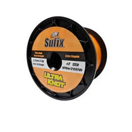 SUFIX ULTRA KNOT Yellow-Orange 0,25/1970m monofil pontyozó zsínór