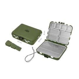 DELPHIN TBX Duo 125-11P aprócikkes doboz 125x105x35mm
