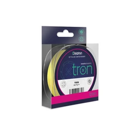 DELPHIN TRON Fluo Sárga 0,06mm/2,7kg/300m Fonott Zsinór