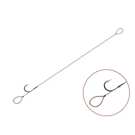 DELPHIN Feeder kötött horog Proxi 8 Loop / 6db 12cm #6
