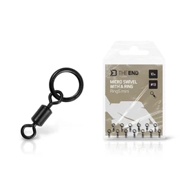 DELPHIN TheEND RingS mini mikro forgó karikával 10db/#13