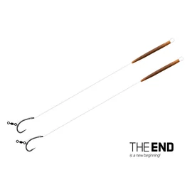 DELPHIN THE END D-Rig kötött horog / 2db / 17lbs / #6
