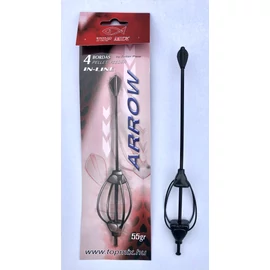 TOP MIX Négybordás arrow method feeder kosár 55g