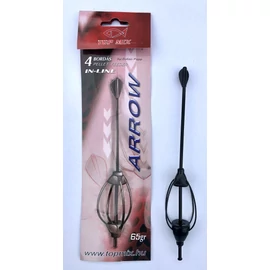 TOP MIX Négybordás arrow method feeder kosár 65g
