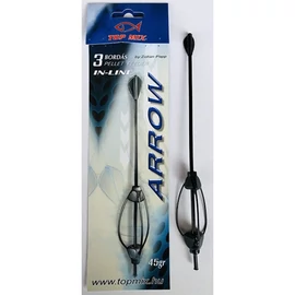 TOP MIX Hárombordás arrow method feeder kosár 45g