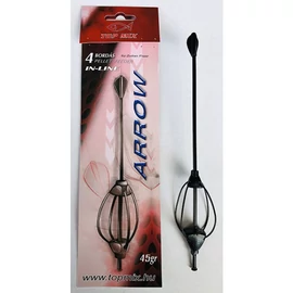 TOP MIX Négybordás arrow method feeder kosár 45g