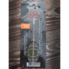 TOP MIX Arrow Flat method feeder kosár  XL 45g