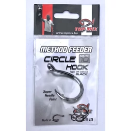 TOP MIX Method feeder Circle hook #10 horog