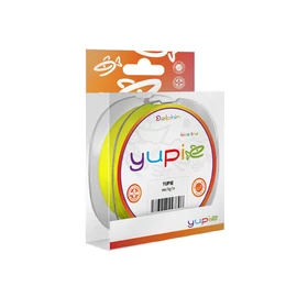 DELPHIN YUPIE fluo sárga zsínór 0,22mm 4,2kg 300m