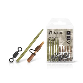 DELPHIN sCAMO HeavyC + Swivel + Tube szett 5db #4