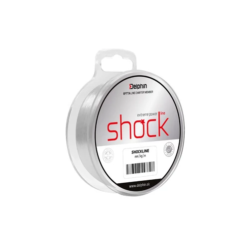 DELPHIN SHOCK Line 0,50mm/15,0kg/80m előtétzsinór