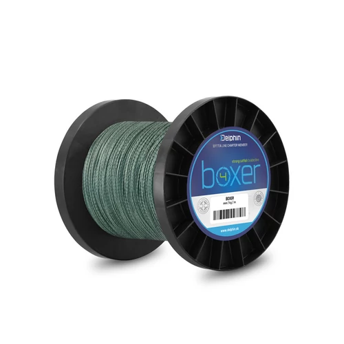 DELPHIN Boxer zöld 0,50mm/41,7kg/1100m fonott zsinór