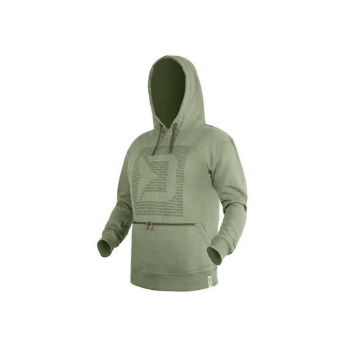 DELPHIN Catch me CARP NX kapucnis pulóver S-es