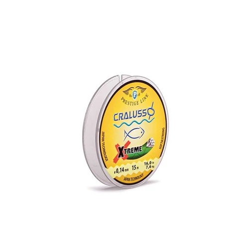 CRALUSSO Xtreme fonott előke horgászzsinór 0,14mm