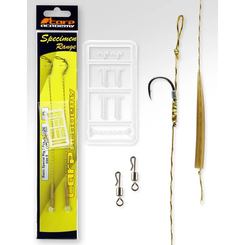 CARP ACADEMY Basic Special Rig 2-es méret 2db/cs pontyozó végszerelék