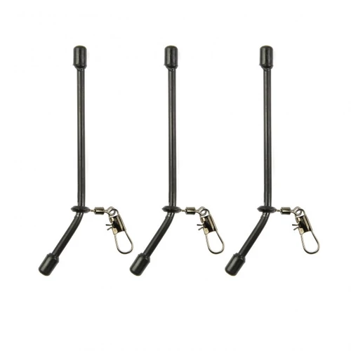 CARP ACADEMY Gubancgátló Cső Fekete 10cm 3db/csomag