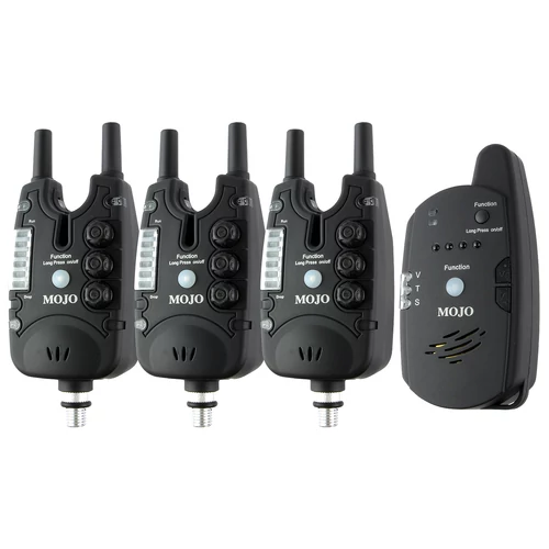 CARP ACADEMY Mojo XTI elektromos kapásjelző szett 3+1
