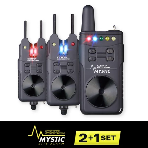 CARP ACADEMY Mystic Elektromos kapásjelző szett 2+1