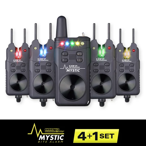 CARP ACADEMY Mystic Elektromos kapásjelző szett 4+1