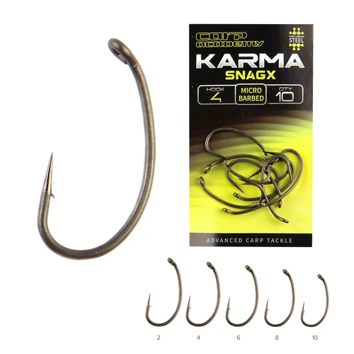 CARP ACADEMY KARMA SnagX 4-es pontyozó horog