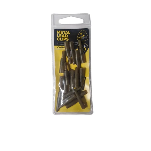 CARP SPIRIT Metal Lead Clips Camo Pack Fém ólomklipsz