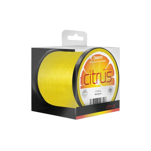 DELPHIN CITRUS Sárga Pontyozó zsinór 0,28/5,9kg/1200m