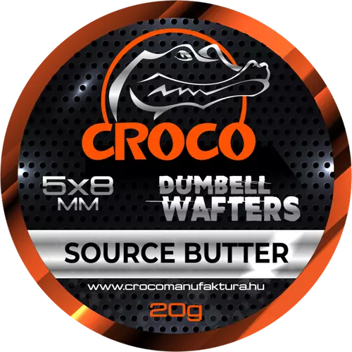 CROCO Dumbell Wafters SOURCE BUTTER 5×8mm