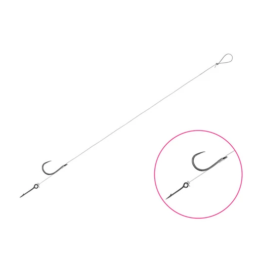 DELPHIN FLR Sting 8cm/0,22mm/B-LESS#6/Sting7mm kötött horog