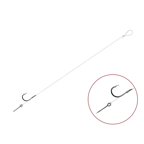 DELPHIN FLR Sting 8cm/0,30mm/BARB#4/Sting7mm kötött horog