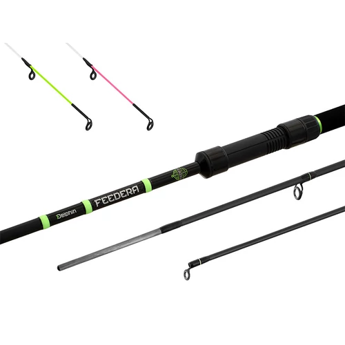 DELPHIN FEEDERA + 2 spicc 360cm/100g/3 részes feeder bot