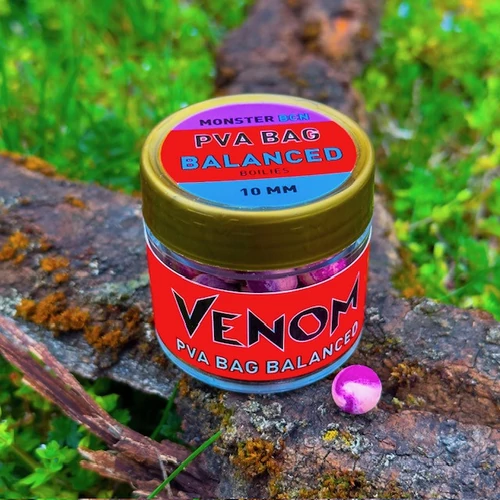 FEEDERMÁNIA VENOM PVA Bag Balanced Boilies Monster BCN 10mm
