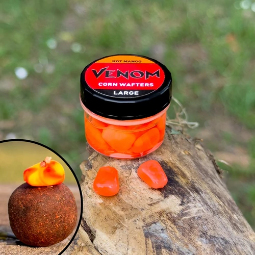 FEEDERMÁNIA VENOM Corn Wafters L HOT MANGO