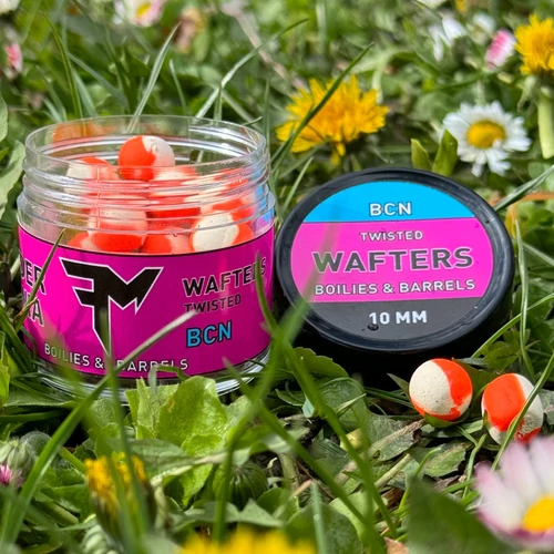FEEDERMÁNIA WAFTERS TWISTED BOILIES&BARRELS 10mm BCN