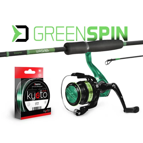 DELPHIN GreenSPIN Pergető szett 210cm/30g+2T+0,234mm