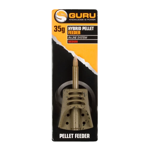 GURU Hybrid Pellet Feeder Inline kosár Small 40g