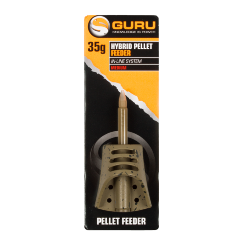 GURU Hybrid Pellet Feeder Inline kosár Small 40g