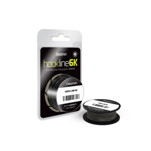 DELPHIN HOOKLINE 6K gravel 25lbs 20m előkezsinór